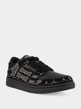 Amiri Black Skel Top Low Sneakers