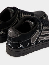 Amiri Black Skel Top Low Sneakers