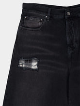 Amiri Flannel Repair Baggy Jeans