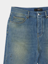 Amiri Desert Sky Slash Bootcut Jeans