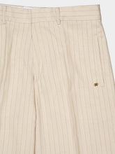 Amiri Alabaster Striped Tailored Trousers