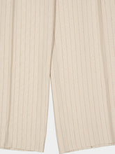 Amiri Alabaster Striped Tailored Trousers