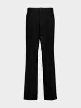 Amiri Black Formal Bootcut Twill Trousers