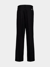 Amiri Black Formal Bootcut Twill Trousers