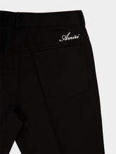 Amiri Black Formal Bootcut Twill Trousers