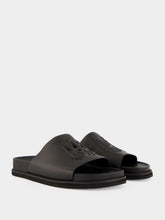 Amiri Black MA Leather Sandals