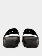 Amiri Black MA Leather Sandals