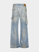 Amiri Perfect Antique Indigo Lightweight Carpenter Jeans