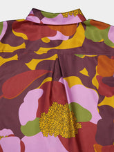Paula Ametista Printed Silk Twill Shirt