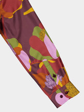 Paula Ametista Printed Silk Twill Shirt