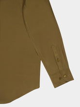 Paula Ametista Fir Green Silk Shirt