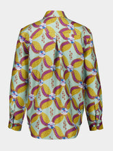 Paula Ametista Aquageo Printed Silk Twill Shirt
