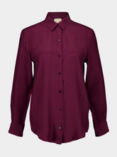 Paula Ametista Winetasting Silk Shirt