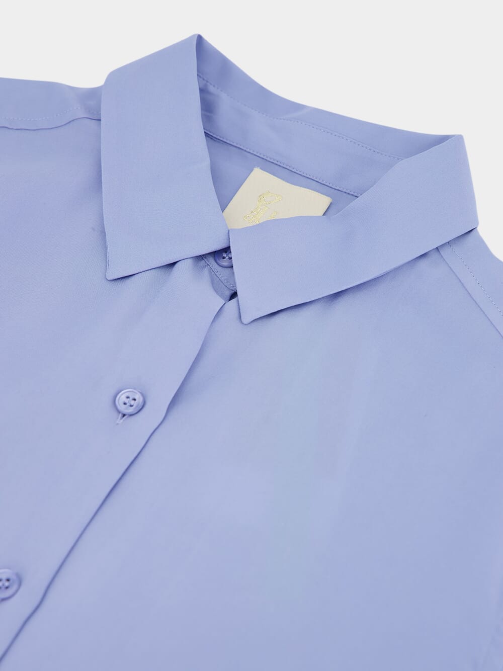 Ametista Blue Silk Shirt