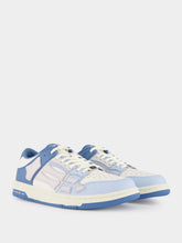 Amiri Blue Leather Skel Low Sneakers