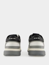 Amiri Classic Low Sneaker with Staggered Logo in Asphalt