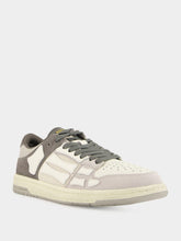 Dark Grey Distressed Skel Sneakers