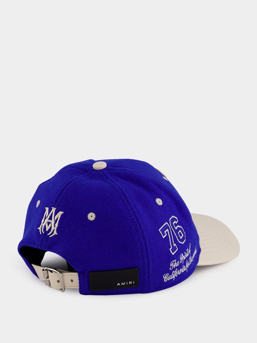 MA Spirit Two-Tone Hat in Blue and Beige