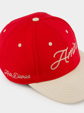 Amiri Deep Red Panther Two-Tone Hat
