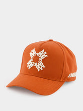 Amiri Burnt Orange Cap MA Quad Cotton Canvas