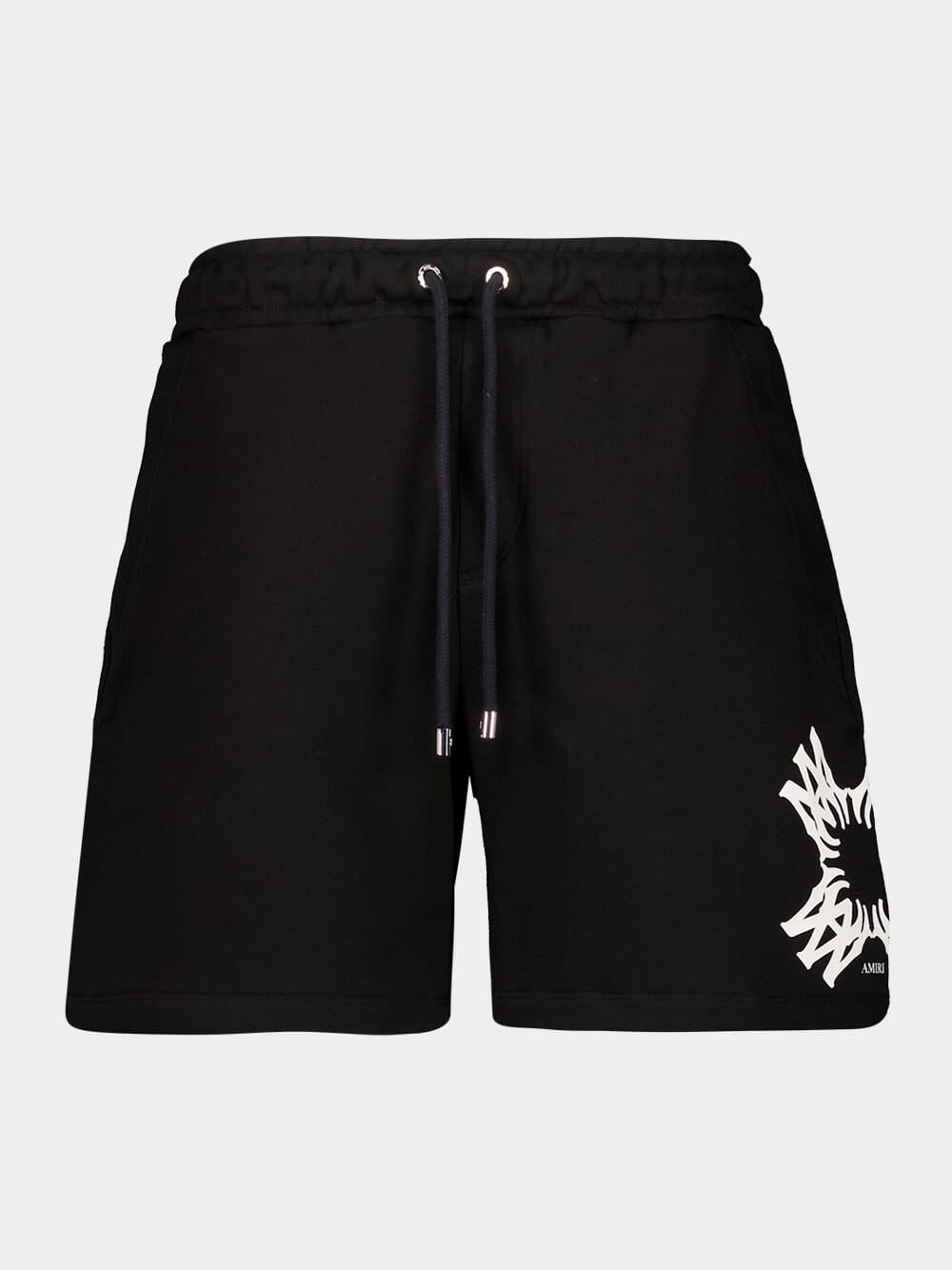 Black Logo Jogging Shorts