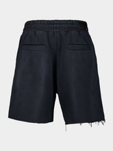 Amiri Black Vintage Cotton Sweatshorts