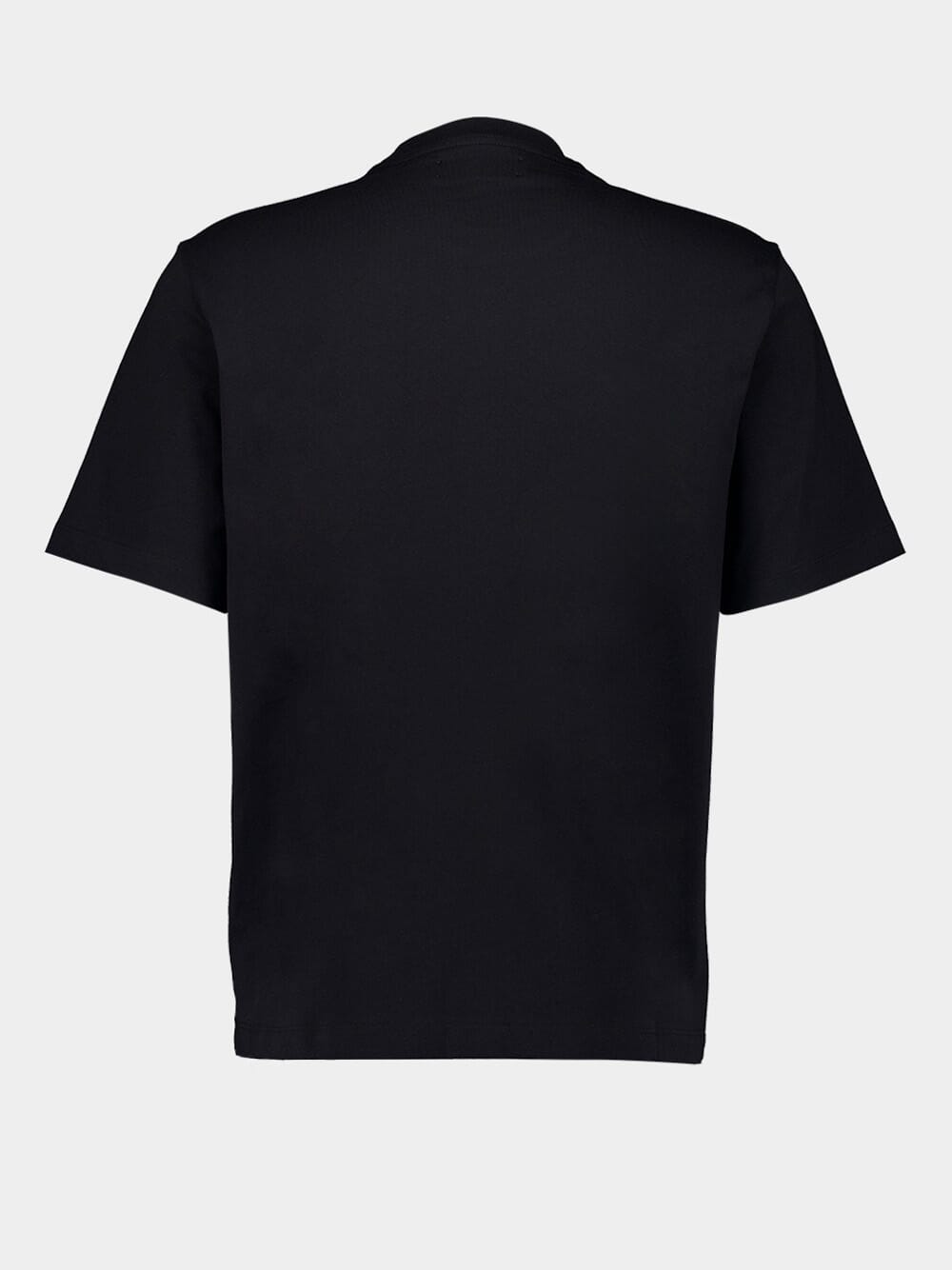 Black Staggered Logo T-Shirt