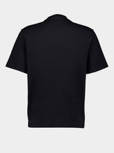 Amiri Black Staggered Logo T-Shirt