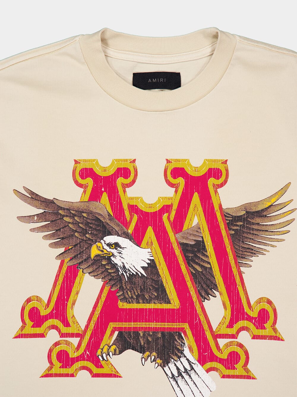 Vintage MA Eagle Oversized T-Shirt in Alabaster