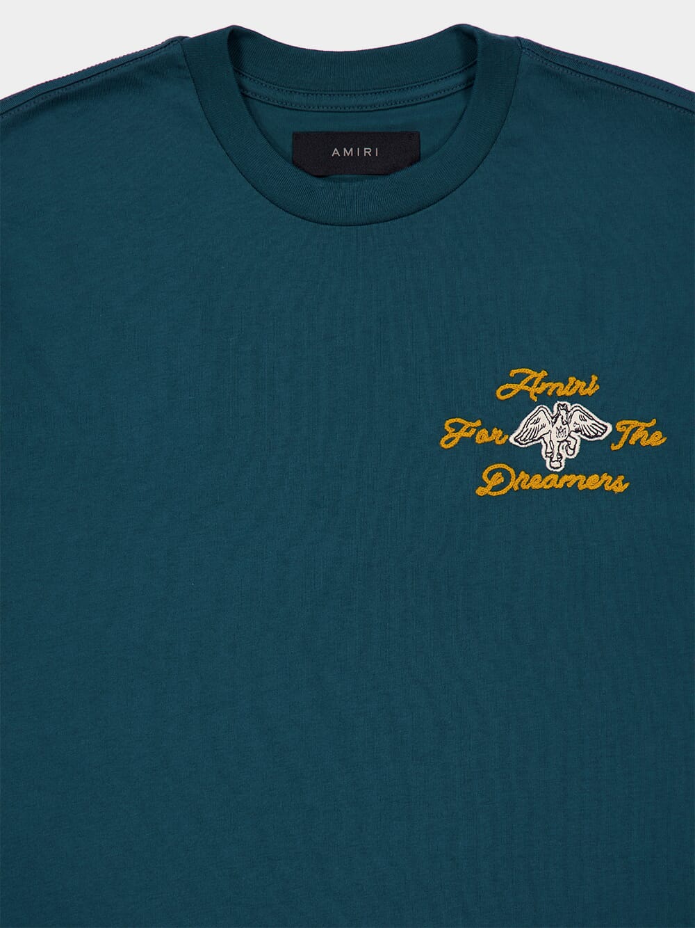 Evergreen Embroidered Dreamers Cotton T-Shirt