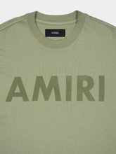 Amiri Olive Green Logo Stencil T-Shirt