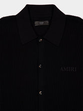 Amiri Black Crochet Mesh Shirt