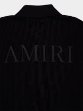 Amiri Black Crochet Mesh Shirt