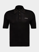 Amiri Black Viscose Spirit Polo