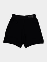 Amiri Black Crochet Cotton Mesh Shorts