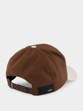 Amiri Dark Brown Two-Tone Cotton Cap
