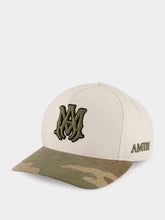 Amiri Alabaster Camo Canvas Cotton Cap