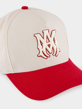 Amiri Red Rose Two-Tone Canvas Cotton Cap