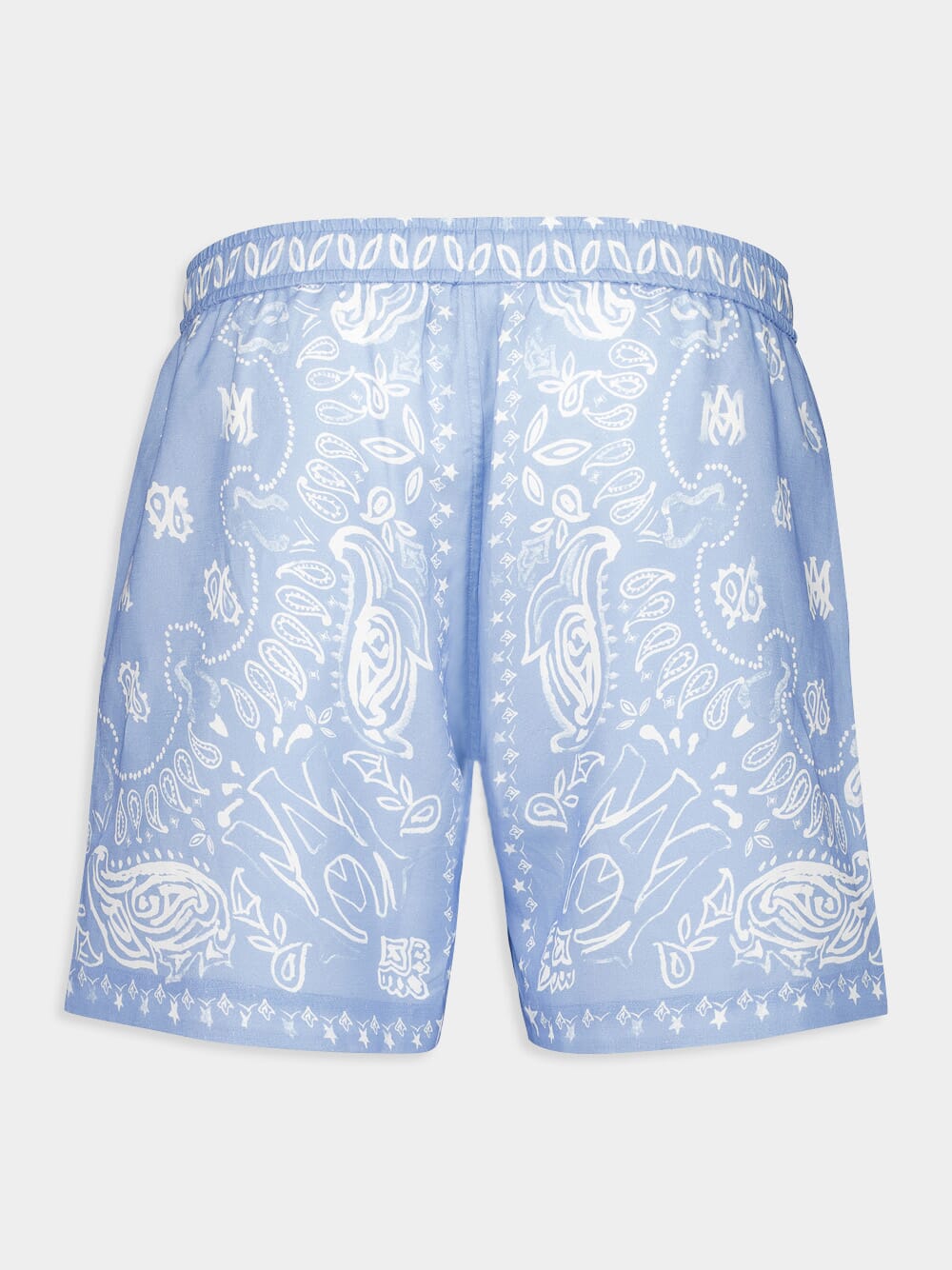 Blue Bandana Watercolor Shorts