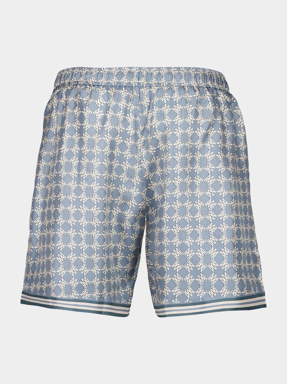 Light Blue MA Quad Silk Shorts