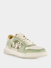 Amiri Green Tea Low-Top Leather Sneakers