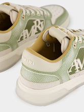 Amiri Green Tea Low-Top Leather Sneakers