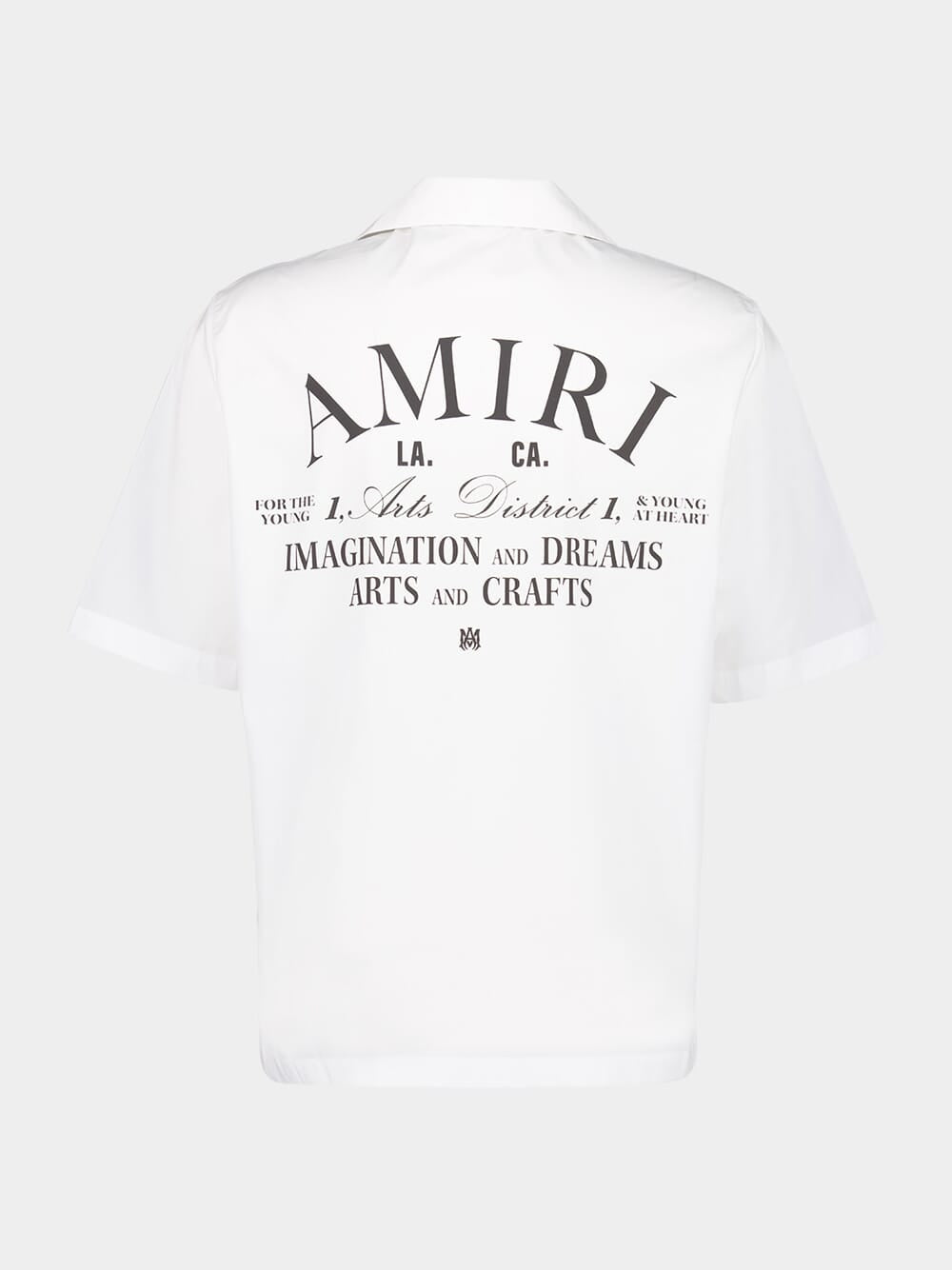 White Arts District Camp Shirt