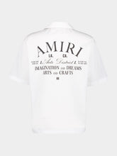 Amiri White Arts District Camp Shirt