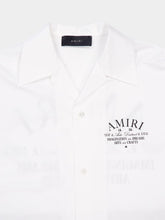 Amiri White Arts District Camp Shirt