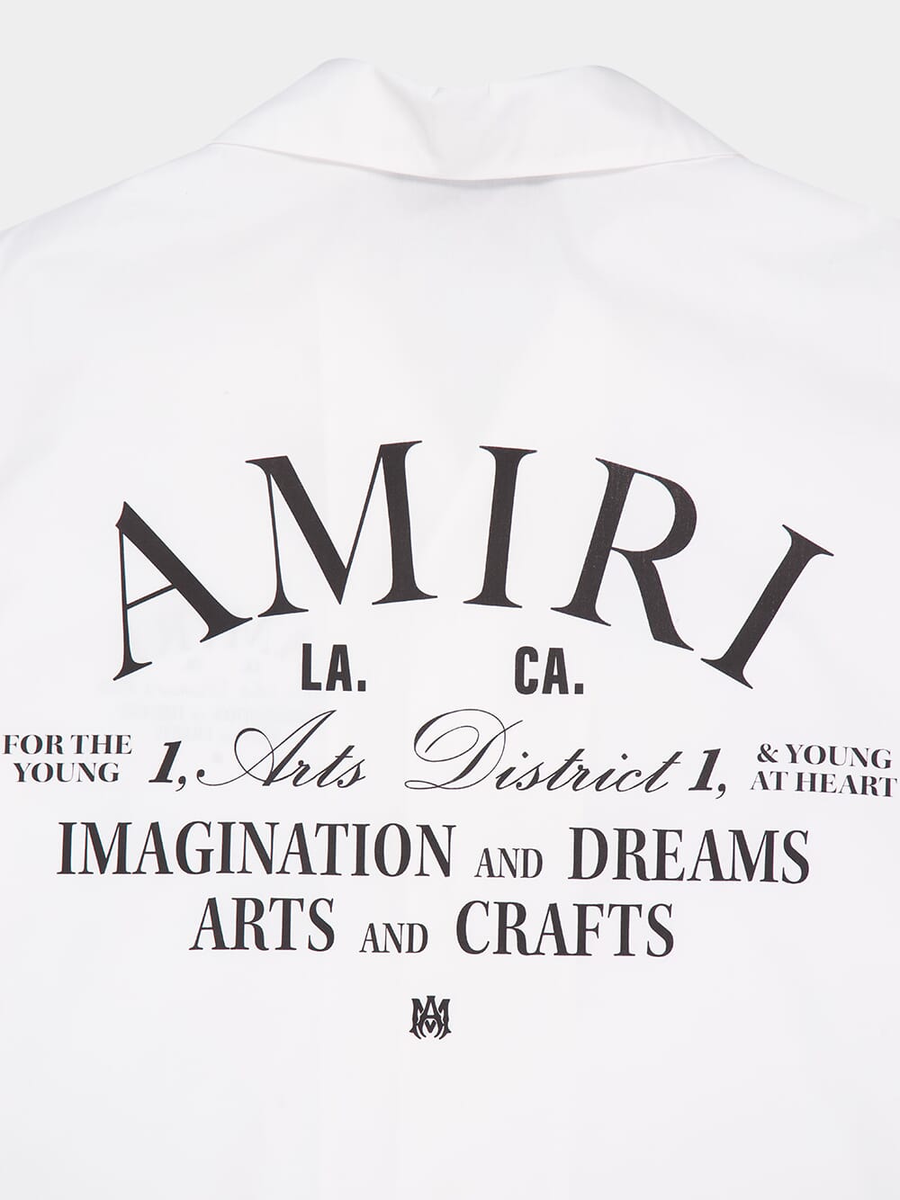 White Arts District Camp Shirt