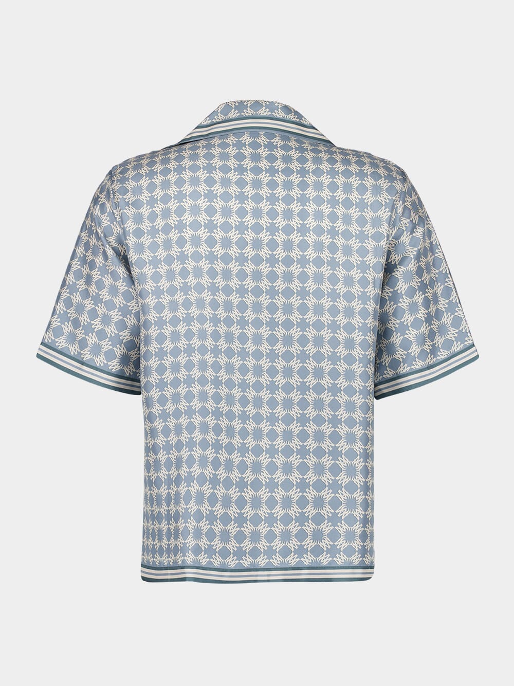 Light Blue MA Quad Bowling Shirt