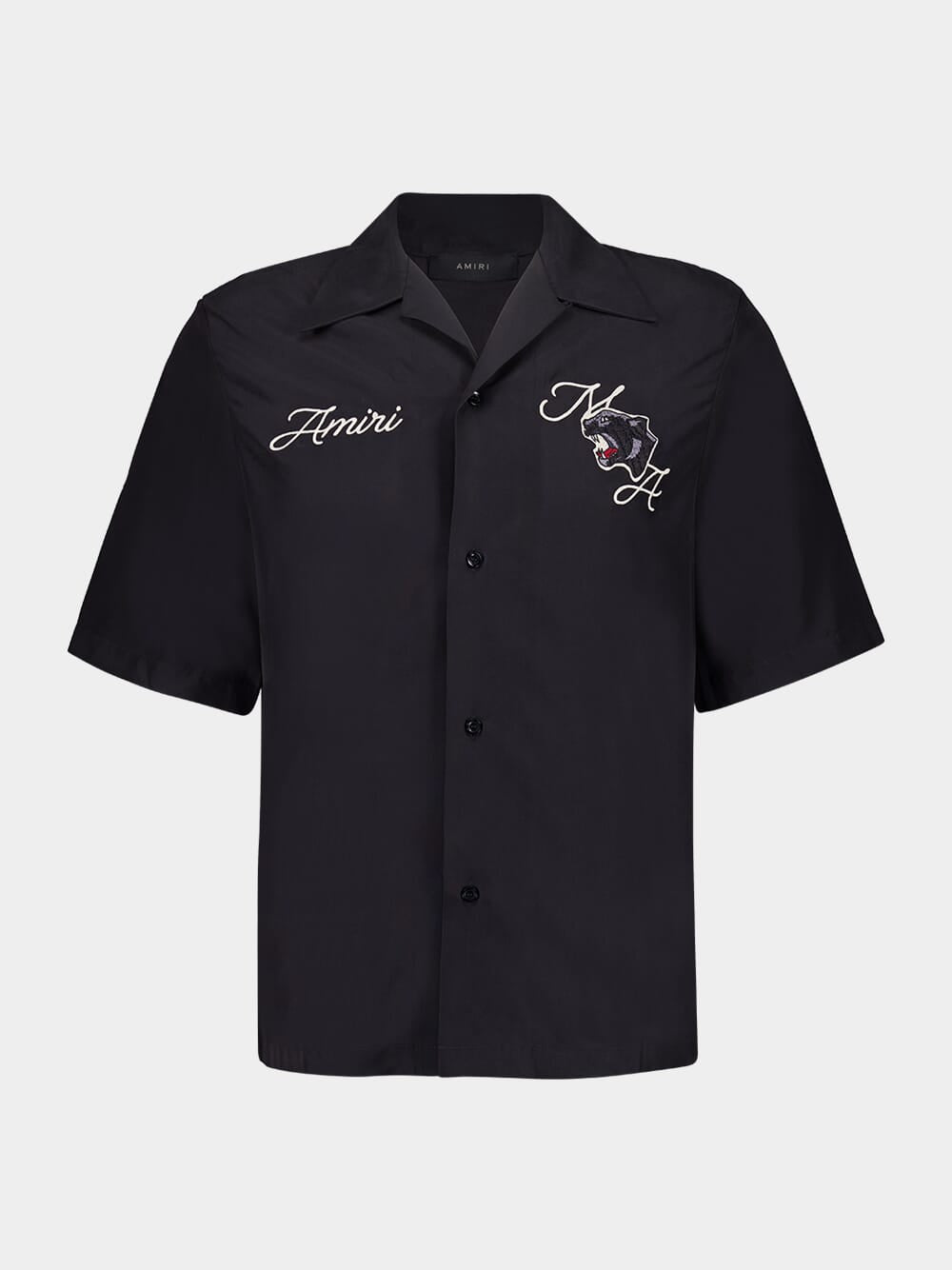 Black Panther Bowling Shirt