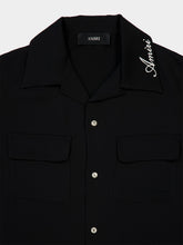 Amiri Black Round Pocket Dress Shirt