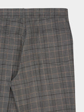 Amiri Dark Grey Check Boot Cut Pants